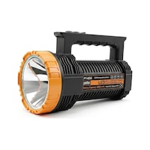Panther Pt-8232 Usb Şarjlı Avcı El Feneri 3000 Lümen 20 Watt Yanma Süresi 10 Saat Beyaz