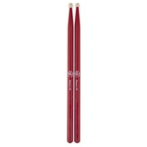 Cox Dsw-b005b-rd Kırmızı Davul Bageti Başlangıç/orta - Sahne Aksesuarı Kırmızı Parlak Kaplama, 5a Standart Ölçü, Dayanıklı Sert Ağaç Yapısı Ölçüler: 406 Mm Uzunluk X 14.3 Mm Çap
