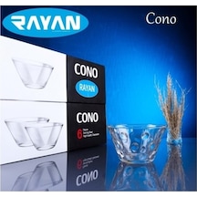 Cono Maria 6'lı Büyük Cam Kase Royaleks-69816