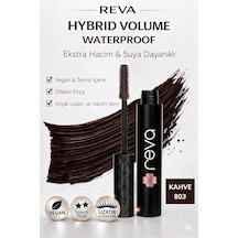 Hacim Veren Hibrit Maskara - Hybrid Volume Mascara Brown - No: 803 - Vegan & Temiz Içerik Çok Renkli
