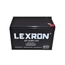 Lexron 12ah-12v Kuru Tip Akü