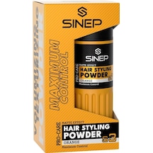 Sinep Toz Wax No:3 Natural Hold Turuncu Orange Dinamik Tutuş & Mat Etki 20 Gr