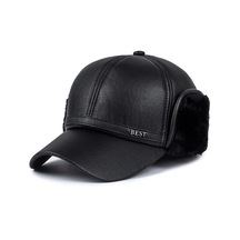Siyah Erkek Marka Kış Beyzbol Şapka