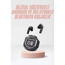Yeni Nesil Bluetooth Kulaklık Dijital Göstergeli Dokunmatik 5.3 Kablosuz Renkli