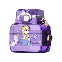 Jian Fan Çocuk Suyu Yüksek Kaliteli Çiftçi Pipet Bardağıspor Okul Özel Fincan-mor Mor