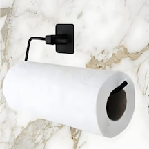 Yapışkanlı Kağıt Havlu Askısı, Metal, Modern Tasarım,solo Peçetelik Havluluk, Duvar Veya Dolap Altı Montaj,delmeden Vidalamadan Kolay Ve Pratik Montaj 4 Renk