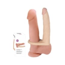 Erofoni Yeni Nesil Süper Realistik 16 CM Penise Takılan Ilave Ek Dildo Penis