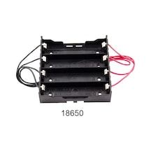 Alkatronik-18650 Pil Yuvası 4'Lü Paralel