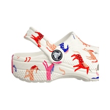 Crocs Kids Crocs Classic Character Print Clog K Çocuk Beyaz Clog Terlik 209695-9cd Unicorn
