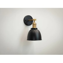 Riolight Retro,vintage,rustik Eskitme Mafsal,tij Siyah Başlık 1xe Siyah