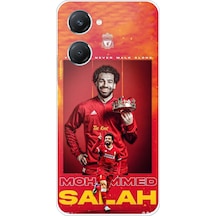 Vivo Y18 Uyumlu Salah King Kral Tasarımlı Baskılı Silikon Kılıf Renkli