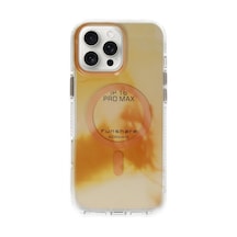Joko Apple iPhone Uyumlu  16 Pro Max Phantom Magsafe Kapak - Gold