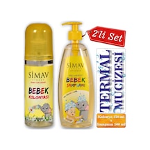 Simav Termal Sulu Bebek Seti 2'li - Kolonya 150ml + Şampuan 500ml