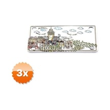 3 Adet İstanbul Temalı Magnet Alk2235