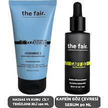 the fair. Ceramide 3 Hassas ve Kuru Ciltler İçin Yüz Temizleme Jeli 150 ML + Kafein Göz Çevresi Serumu 30 ML