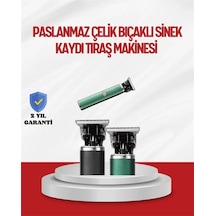Diyar-ı Fırsat Saç Sakal Ense Paslanmaz Çelik T-bıçak Vücut Tıraş Makinesi