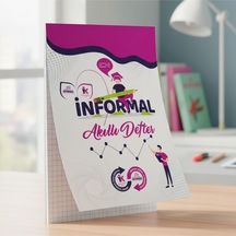 İnformal Akıllı Not Defteri 1 Adet A5 80 Gr 30 Yaprak 60 Sayfa