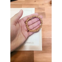 Rudraksha Tohumu Bileklik 8mm Orijinal Doğal Hafif Bileklik Rudraksha Tohumu Asetat Kutu Asetat Kutu