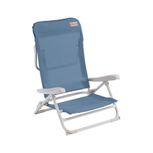 Outwell Seaford 4 Pozisyonlu & Konforlu Katlanır Plaj Sandalyesi O.Blue