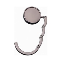 Tr Masa Kenarı Mini Çanta Askısı Katlanabilir Metal Kaymaz Askı Kancası Taşınabilir Denge Askılığı Altın