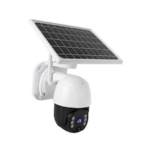 River World Gece Görüş Desteği Olan Su Geçirmez Solar Panelli Wifi Bağlantılı Güvenlik Kamerası