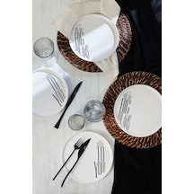 & Cherrs Pasta Tabağı 22 Cm 4 Parça 22729-30 Açık
