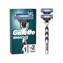 3 Adet Gillette Mach3 Tıraş Makinesi + 2 Yedek Tıraş Bıçağı 34297138