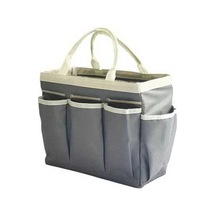 Trendooze Gray Yolyken Çiçekli Çok Amaçlı Bahçe Çantası Fermuarlı Dayanıklı Gri Gaojunshop01 Gri