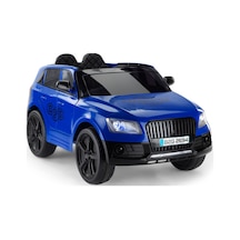 Cozibo 2394 Suv 12 Volt Uzaktan Kumandalı Deri Koltuklu Akülü Araba Mavi