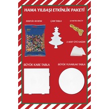 Hama Boncuk Yılbaşı Yeni Yıl Ağaç Süsleme Paketi