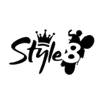 Style 8 Sticker Oto Motor Laptop Duvar Folyo Sticker 40x20 Cm Lcst Lcst