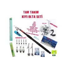 Tam Takım Eksiksiz Kıyı Olta Seti