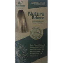 Natura Balance Saç Boyası 8.7 Altın Karamel