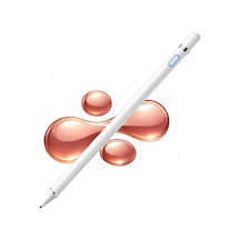 Mi Pad 2 /pad 2 Pro Uyumlu Şarjlı Aktif Stylus Kalem Hassas Uç Not Alma & Çizim İçin Beyaz
