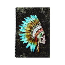 4 Adet Art Style Defter A4 60 Yaprak Kareli Pp Kapak Spiralli