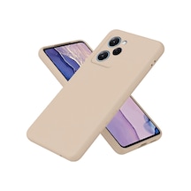 Uray Store Xiaomi Poco X5 Pro 5g Nano İçi Kadife Silikon - Pudra