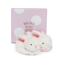 Doudou Hediye Kutulu Pembe Tavşan Panduf