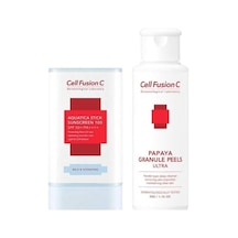 Cell Fusion C Tüm Cilt Tipleri Için Yüksek Koruyucu Stick Güneş Kremi Ve Enzim Peeling Seti 0