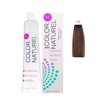 Color Naturel Kalıcı Saç Boyası 100 ML No - 7.3