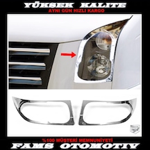 Vw Crafter Krom Far Çerçeve 2 Parça 2006-2016 Arası Paslanmaz ...
