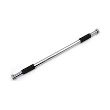 Uzun Barfiks Çubuğu 80-130 Cm Çift Süngerli Ayarlanabilir Barfiks Çekme Demiri Barfiks Aleti Çok Renkli