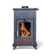 Etinova Eti-k1 Küçük Fırınsız Şömine Tipi Pelet Soba