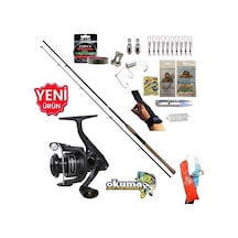 Okuma Revenger Rv-3000a 240cm 15-40gr Daiko Kıyı Olta Takımı Seti
