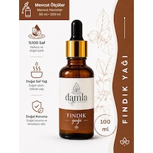 Biodamla Natural Fındık Yağı 100 Ml