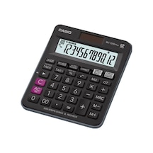 Casio Mj-120d Plus Mavi İşlem Kontrollü Mavi 12 Hane Masa Üstü Hesap Makinesi Çok Renkli