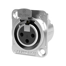 Seetronic Mk3F2C 3 Pin Xlr Dişi Şase Konnektör