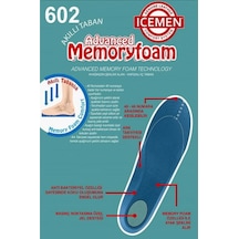 Yüksek Konforlu Akıllı Memory Foam Tabanlık 36-38 Numara