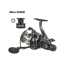 Motion003 1pc Bıllıngs Sıren 5000 7000 Olta Makarası 55:1 Vites 10kg Sürtünme Çift Bobin Alüminyum Alaşım Tatlısu Balıkçılık Sku 7000