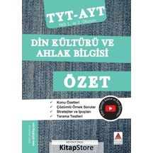 Tyt Ayt Din Kültürü ve Ahlak Bilgisi Özet-Yks 1. ve 2. Oturum .
