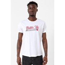 Babymonster Batter Up Beyaz Erkek Bisikletyaka Tshirt 001